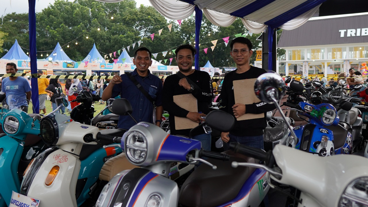 Jadi Ajang Kreativitas dan Inovasi Modifikasi, Yamaha Modificlassy Curi Perhatian Masyarakat Kota Binjai