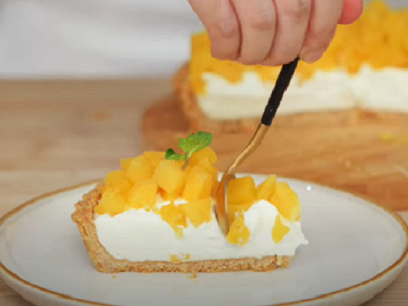 Resep Pineapple Yoghurt Cheesecake yang Cocok Jadi Hidangan Makanan Penutup, Bikin Tenggorokan Segar!