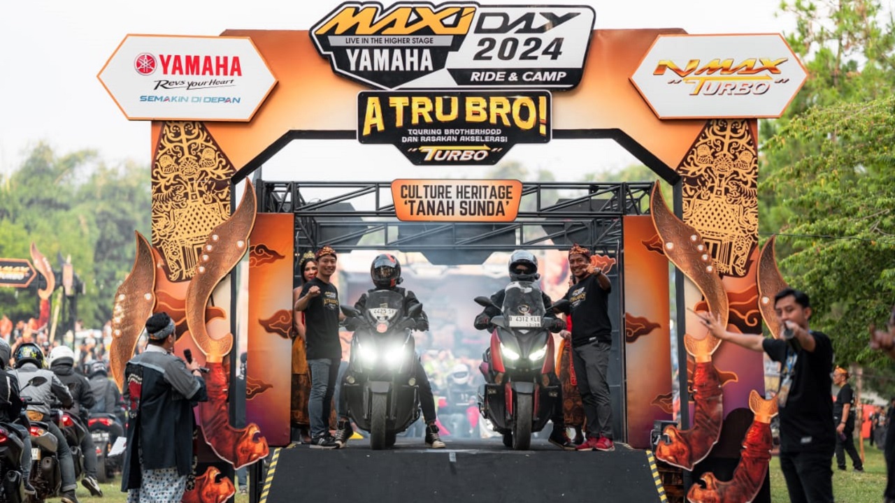 Journalist Max Community (JMC) Touring Lagi dan Turut Meriahkan Gelaran MAXi Yamaha Day Bandung 2024!