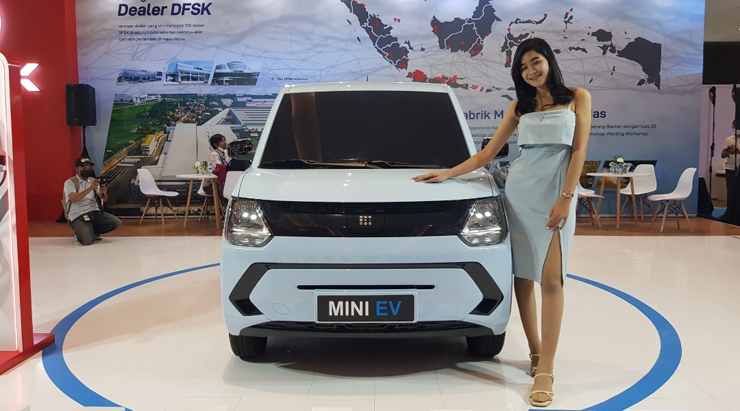 DFSK Mini EV Melantai Perdana di PEVS 2022, Lihat Tampangnya