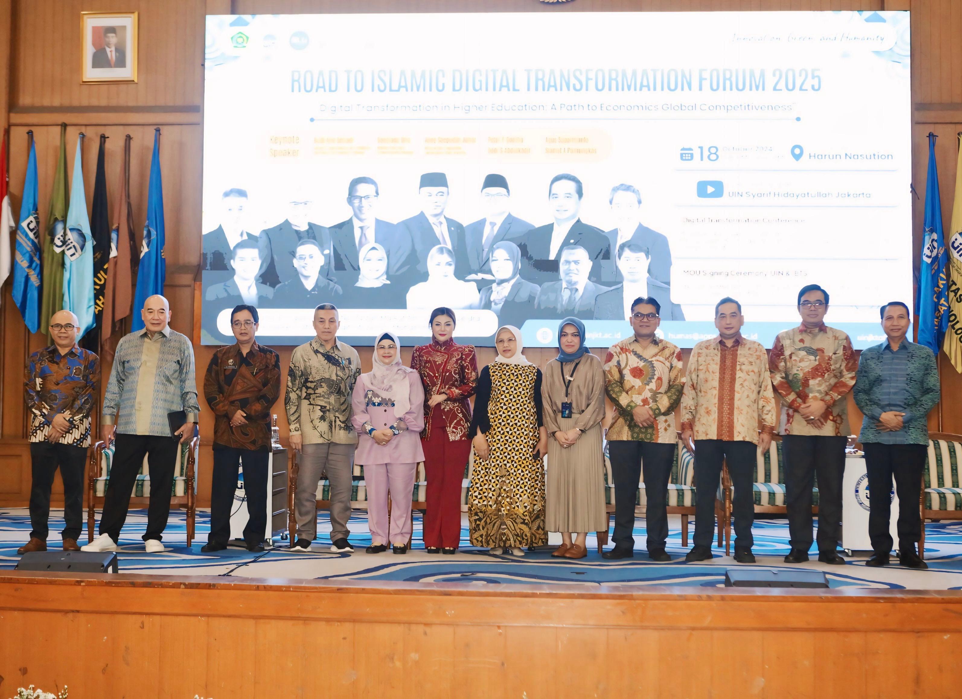 UIN Jakarta dan IBTS Dorong Implementasi Digitalisasi Sektor Pendidikan Tinggi