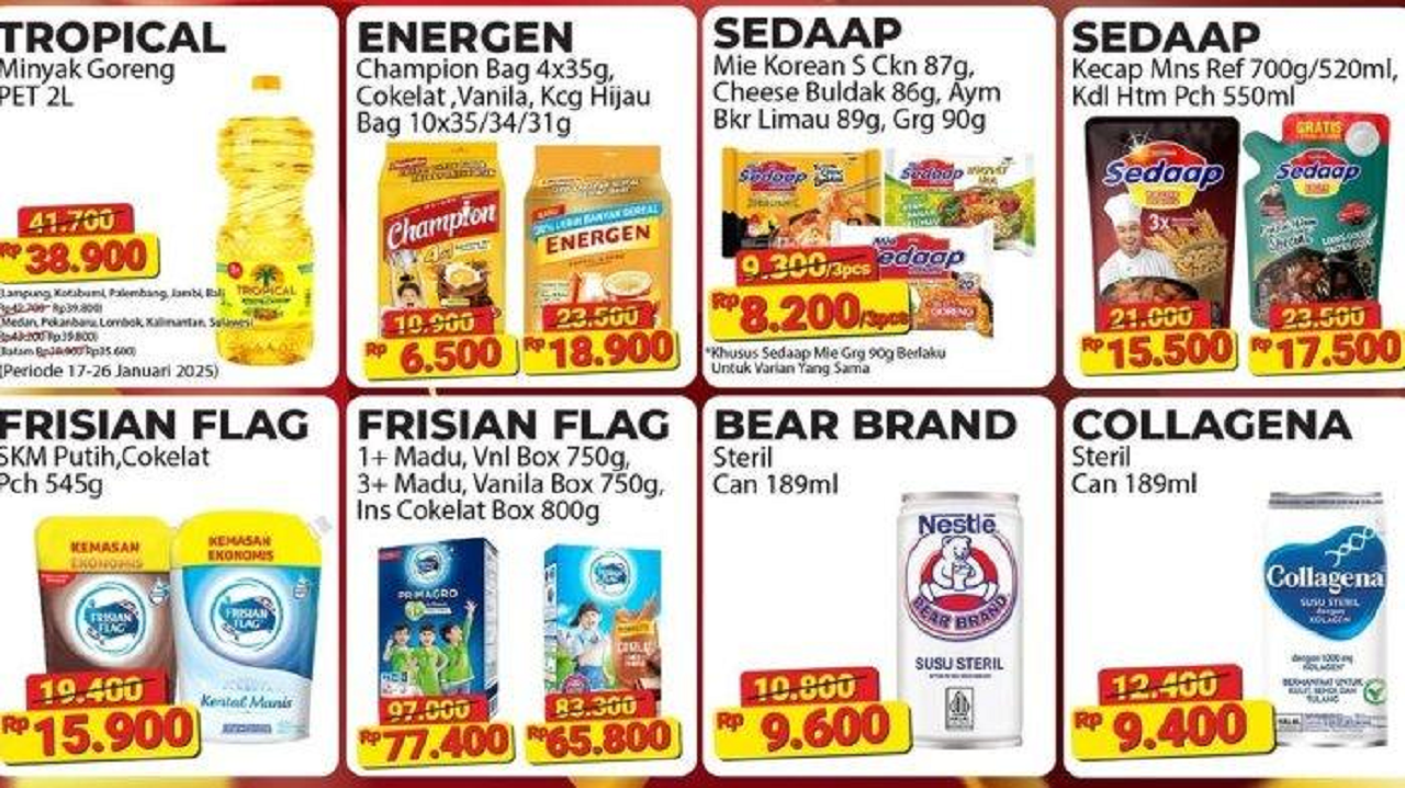 Promo Alfamart Hari Ini 20 Januari 2025, Minyak Goreng Tropical 2L Jadi Rp38.900!