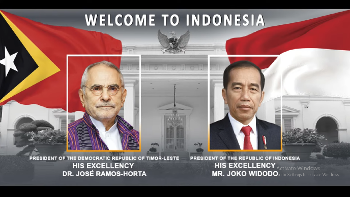 Salam Hangat Jokowi: Selamat Datang di Indonesia Presiden Ramos Horta dan Delegasi