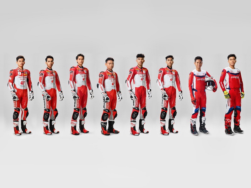 Demi Prestasi, AHM Dukung Penuh 14 Pembalap Indonesia di Level Nasional Hingga Internasional