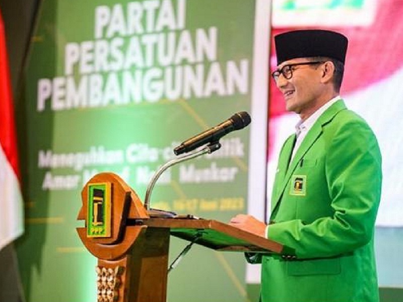 Tok! DPP PPP Rekomendasikan Sandiaga Uno Dampingi Ganjar Pranowo di Pemilu 2024