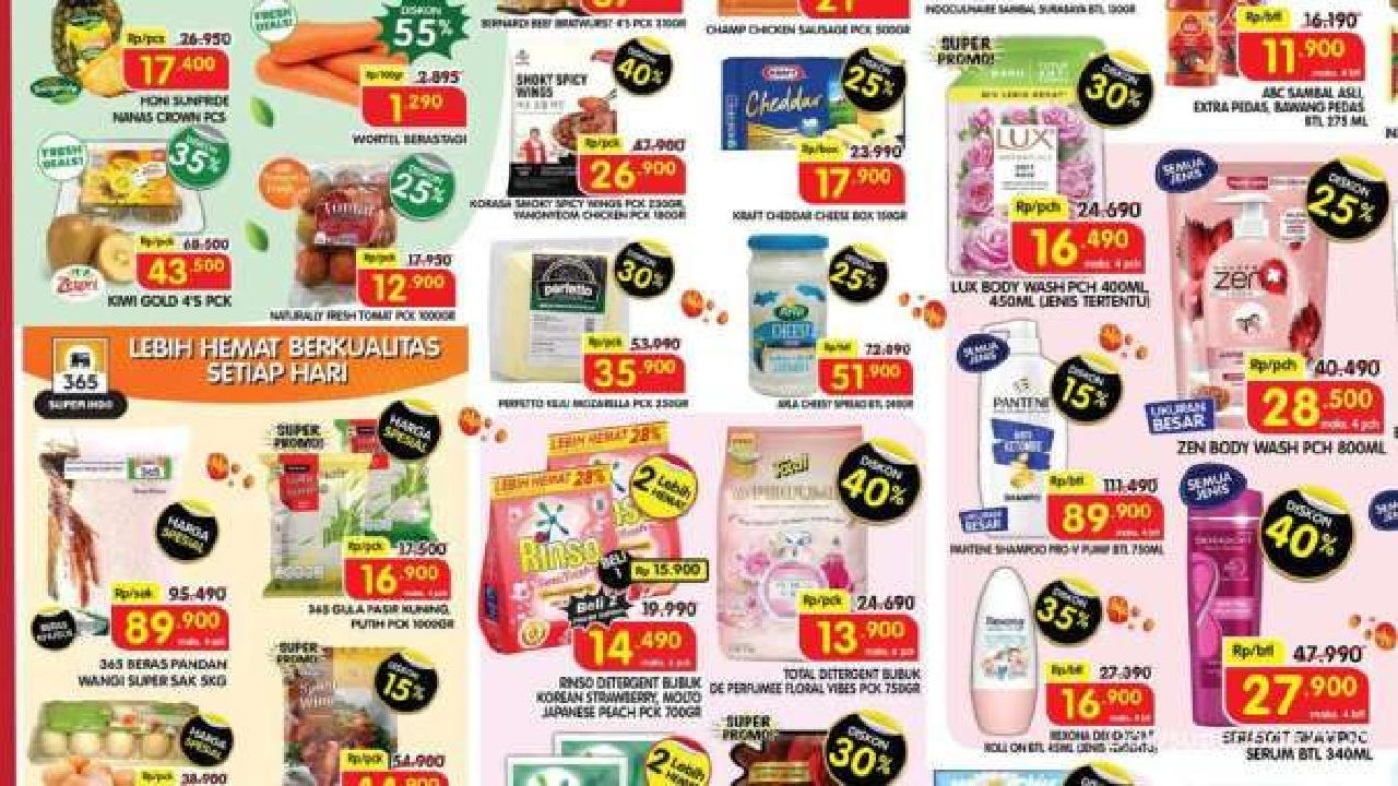 Promo Weekday Superindo Kamis 31 Oktober 2024: Deterjen Dijual Murah