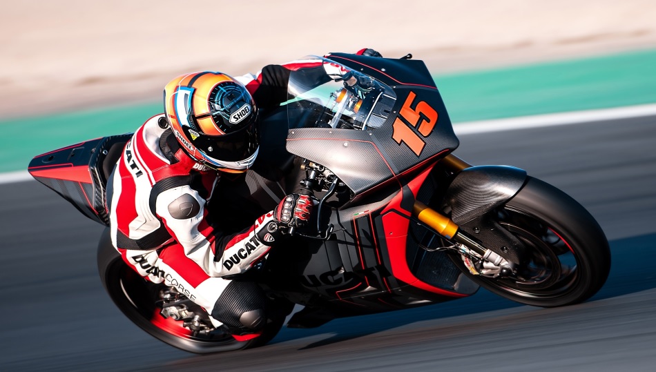 Wow, Alex de Angelis Jadi Tes Rider Ducati MotoE