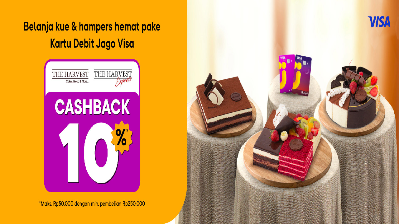 Beli The Harvest Pakai QRIS bank Jago Dapat Cashback Rp 10 Persen