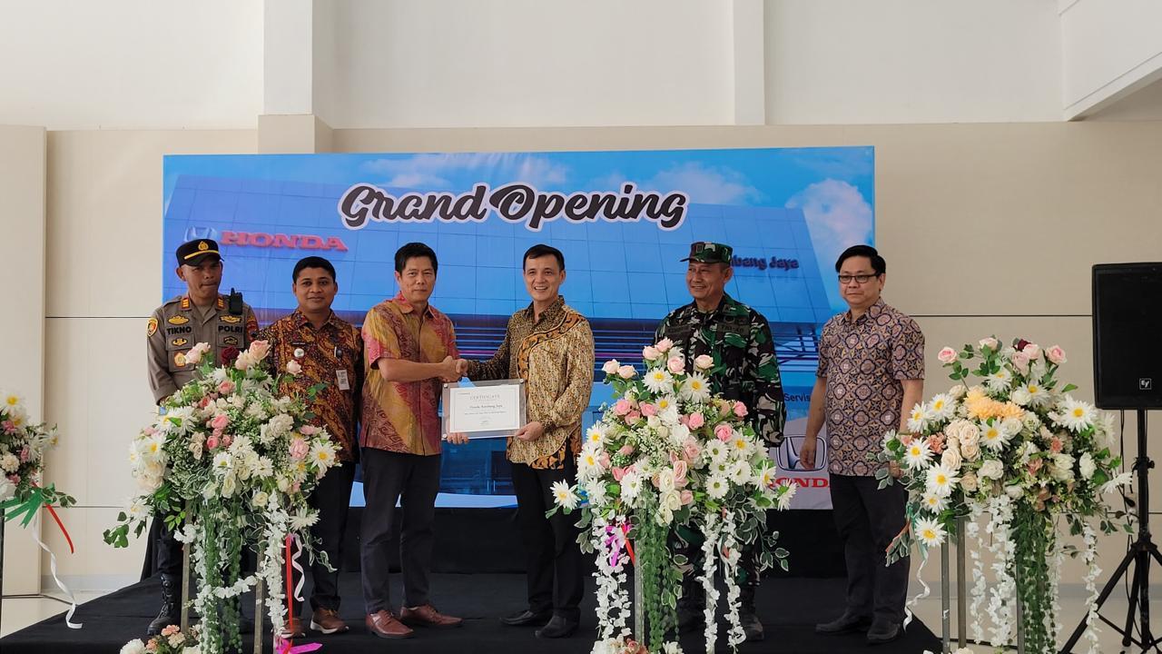 Honda Resmikan Jaringan Dealer Pertama di Kabupaten Rembang Jawa Tengah