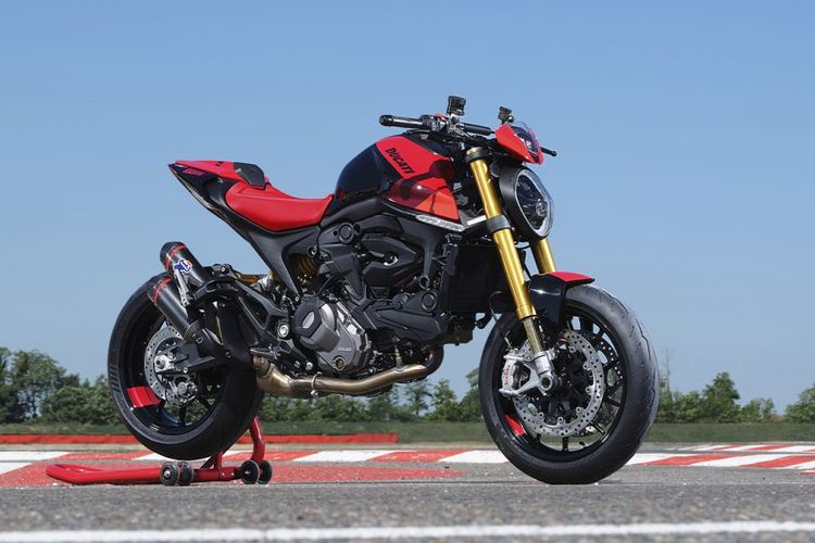 Resmi Meluncur di Ducati World Premier, Monster SP 2023 Tampil Lebih Garang