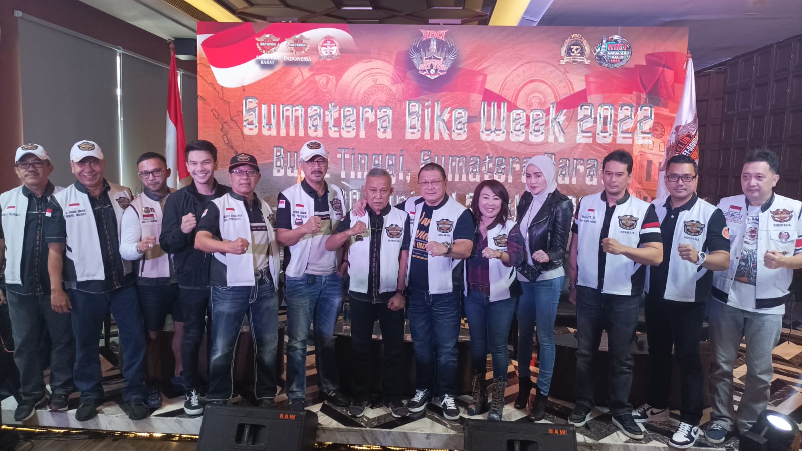 Ribuan Bikers Harley Siap Turing Lintas Sumatera Menuju Sumatera Bike Week 2022 di Bukit Tinggi