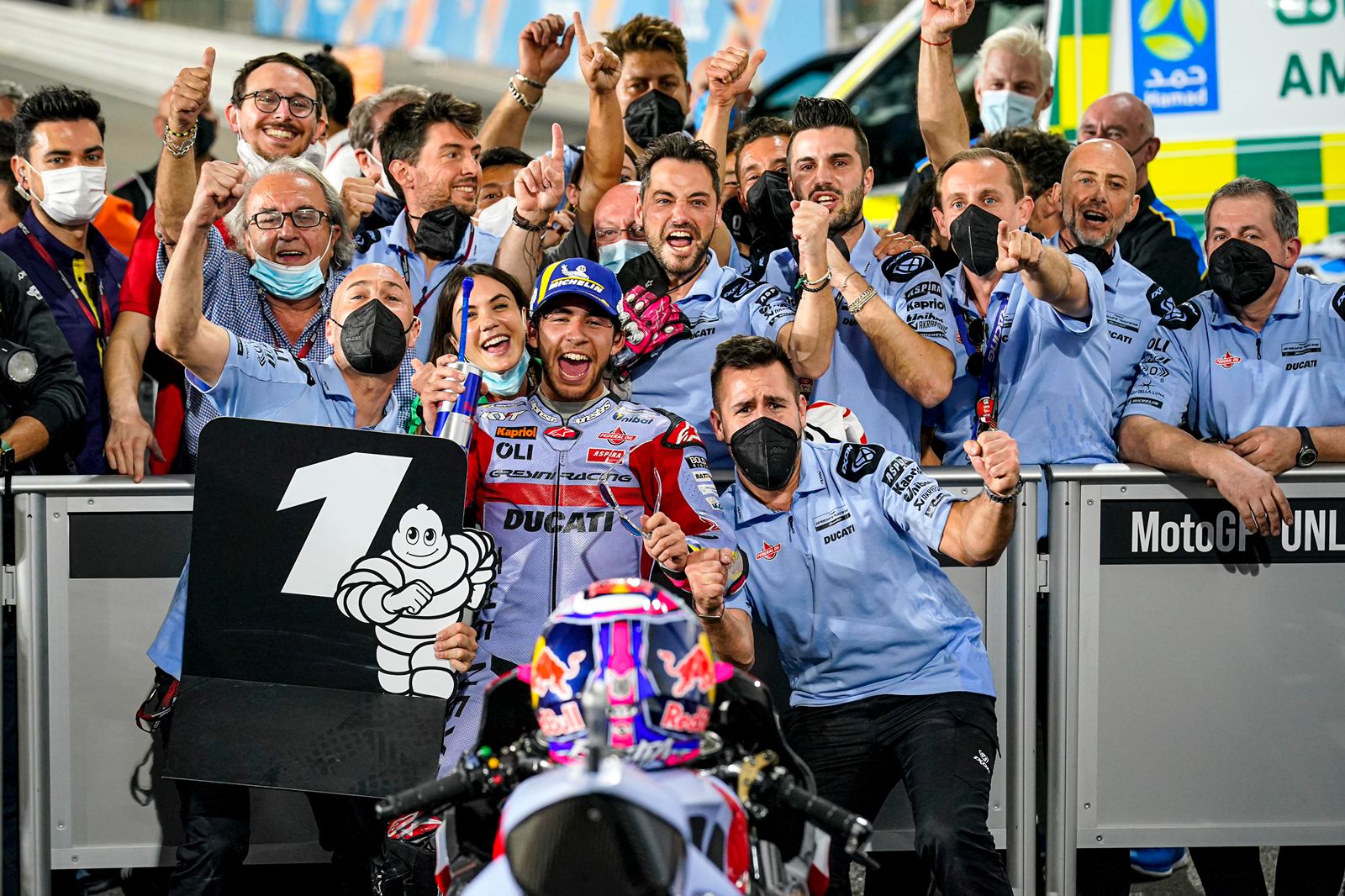 Bikin Bangga Indonesia, Federal Oil Langsung Apresiasi Kemenangan Enea Bastianini di MotoGP 2022 Qatar