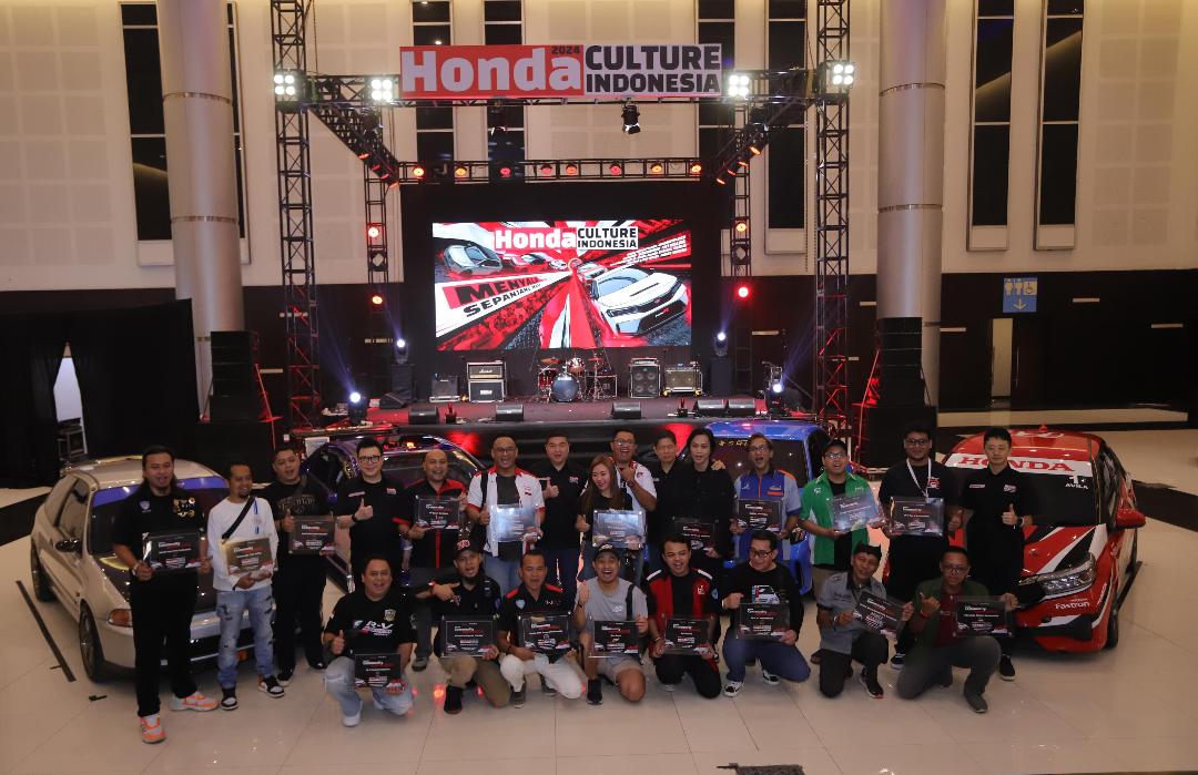 Gelaran Puncak HCI 2024 di Surabaya: Bukti Kuat Semangat Kebersamaan Komunitas Honda