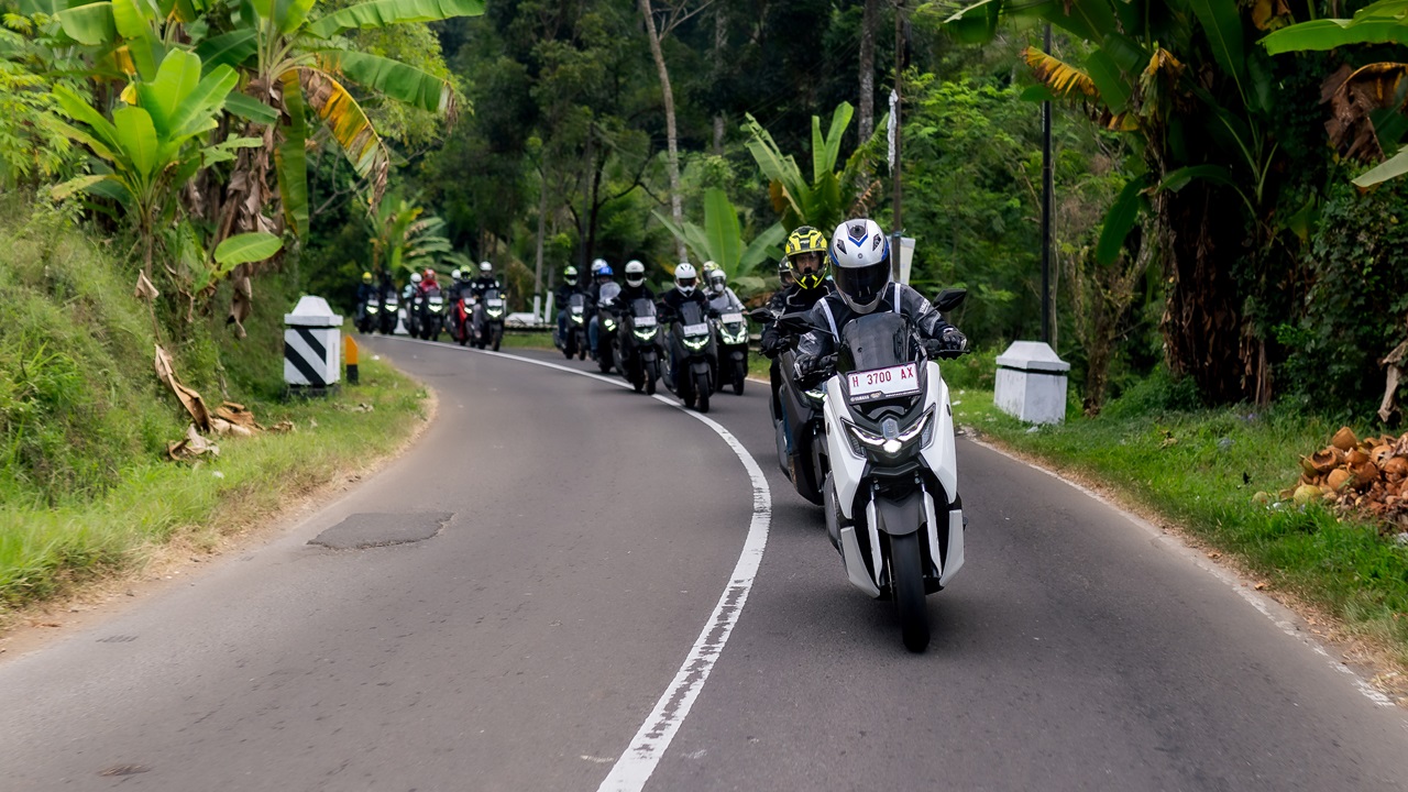 Gokil! NMAX Tour Boemi Nusantara Catat Jarak Tempuh Lebih dari 5.500 Km