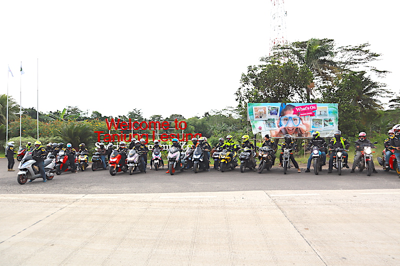 Biar Makin Kompak, Komunitas BCM Gelar Fun Touring ke Ujung Kulon