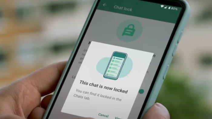 WhatsApp Luncurkan Fitur Baru Lagi, Namanya Chat Lock