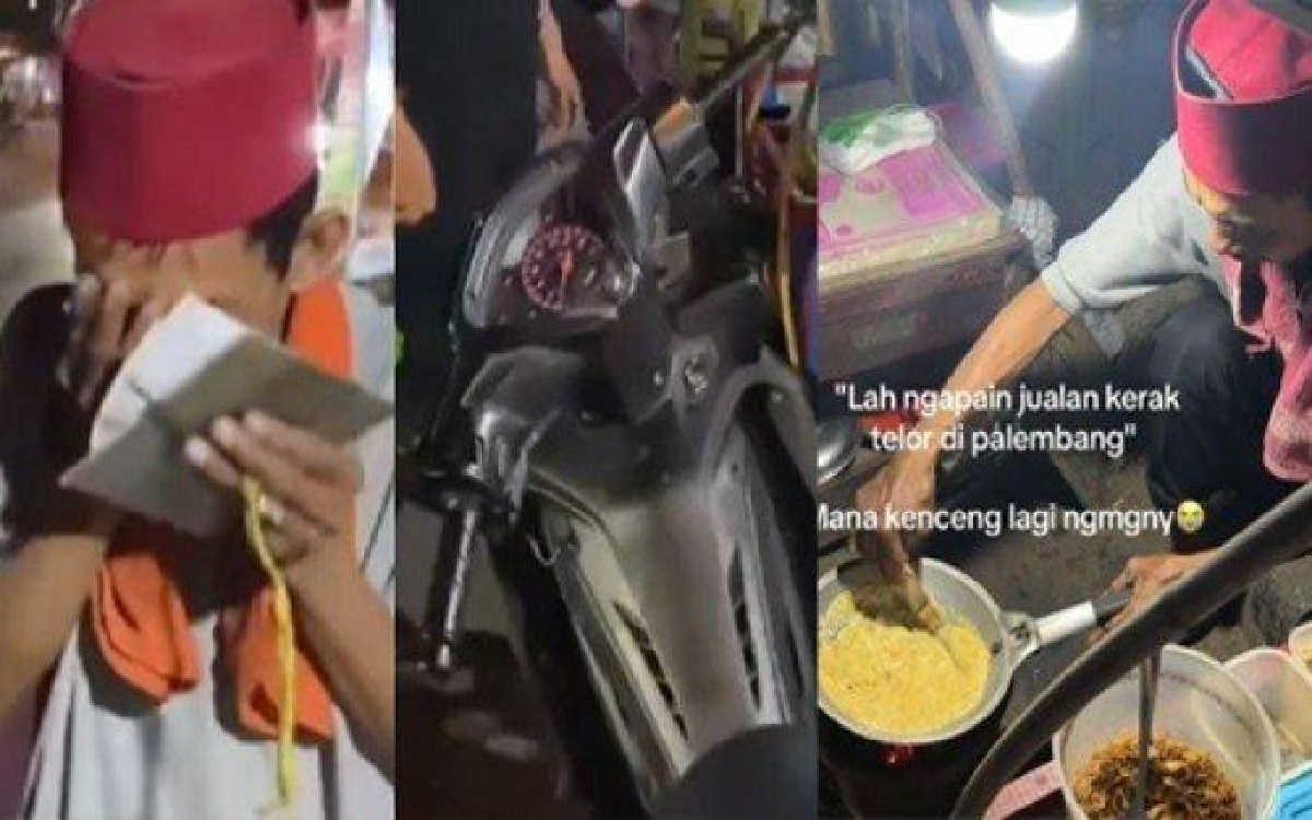 Pak Umar yang Pernah Diejek Jualan Kerak Telor Kini Dapat Rezeki Nomplok Motor GRATIS!