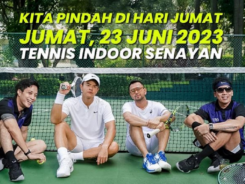 Jadwal Pertandingan 'Lagi-Lagi Tenis' Maju Menjadi 23 Juni 2023, Begini Cara Beli Tiketnya yang Mulai Dibuka Hari Ini
