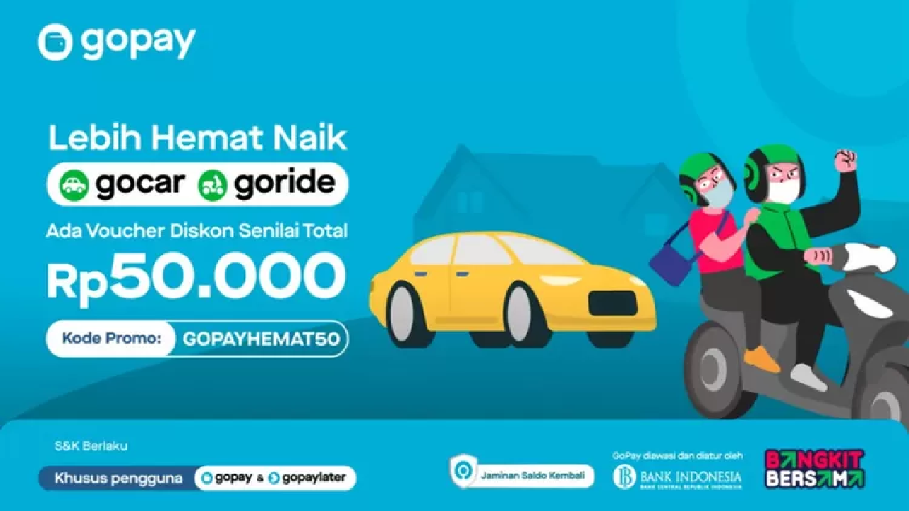 Daftar Promo Gojek Hari Ini, Rabu 20 November 2024: Perjalanan Jadi Murah