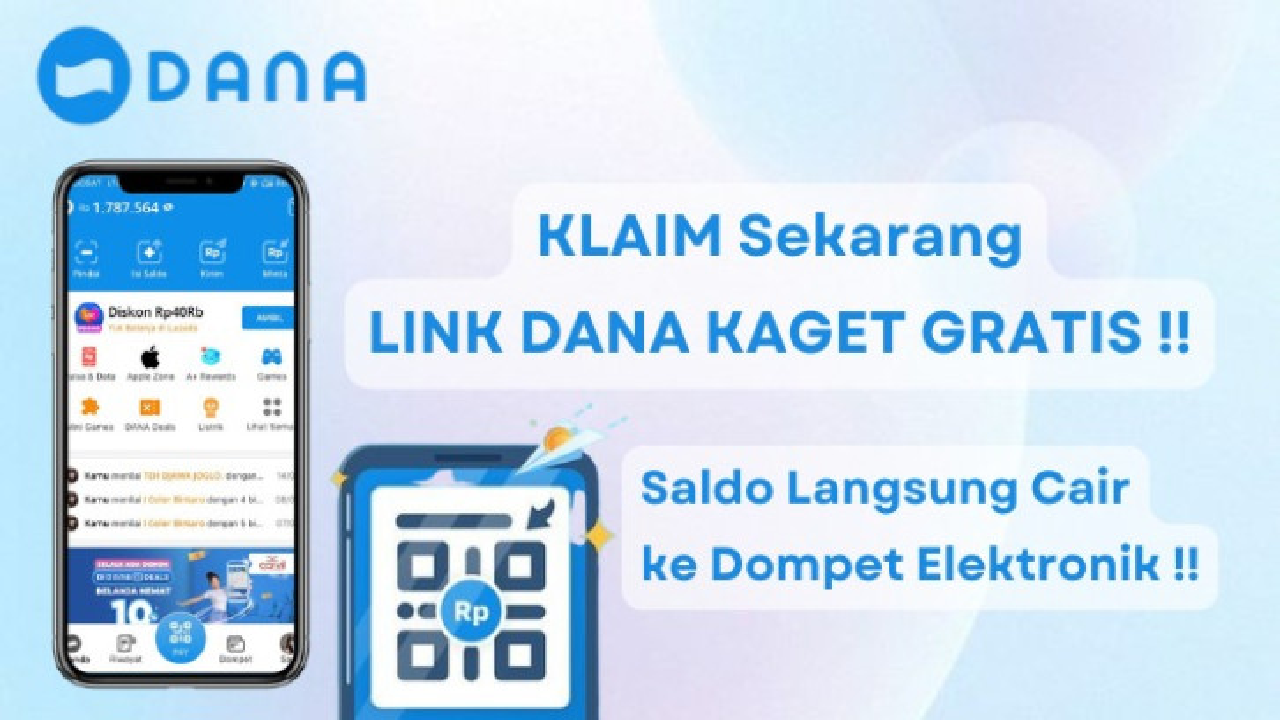 Link DANA Kaget Senin 16 Desember 2024 Rp 180.000