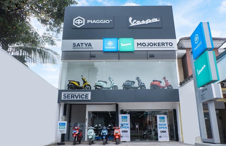 Buka Dealer Premium Motoplex 2 Brand, Piaggio Indonesia Makin Dekat dengan Konsumen di Mojokerto,