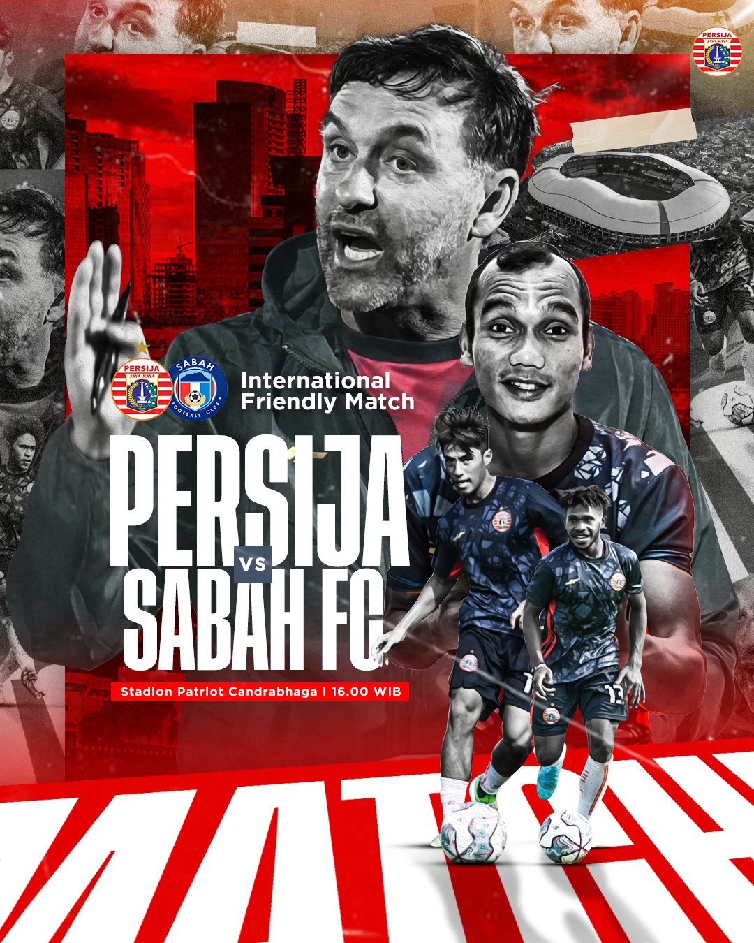 Sabah FC Lumat Persija di Kandang Sendiri 
