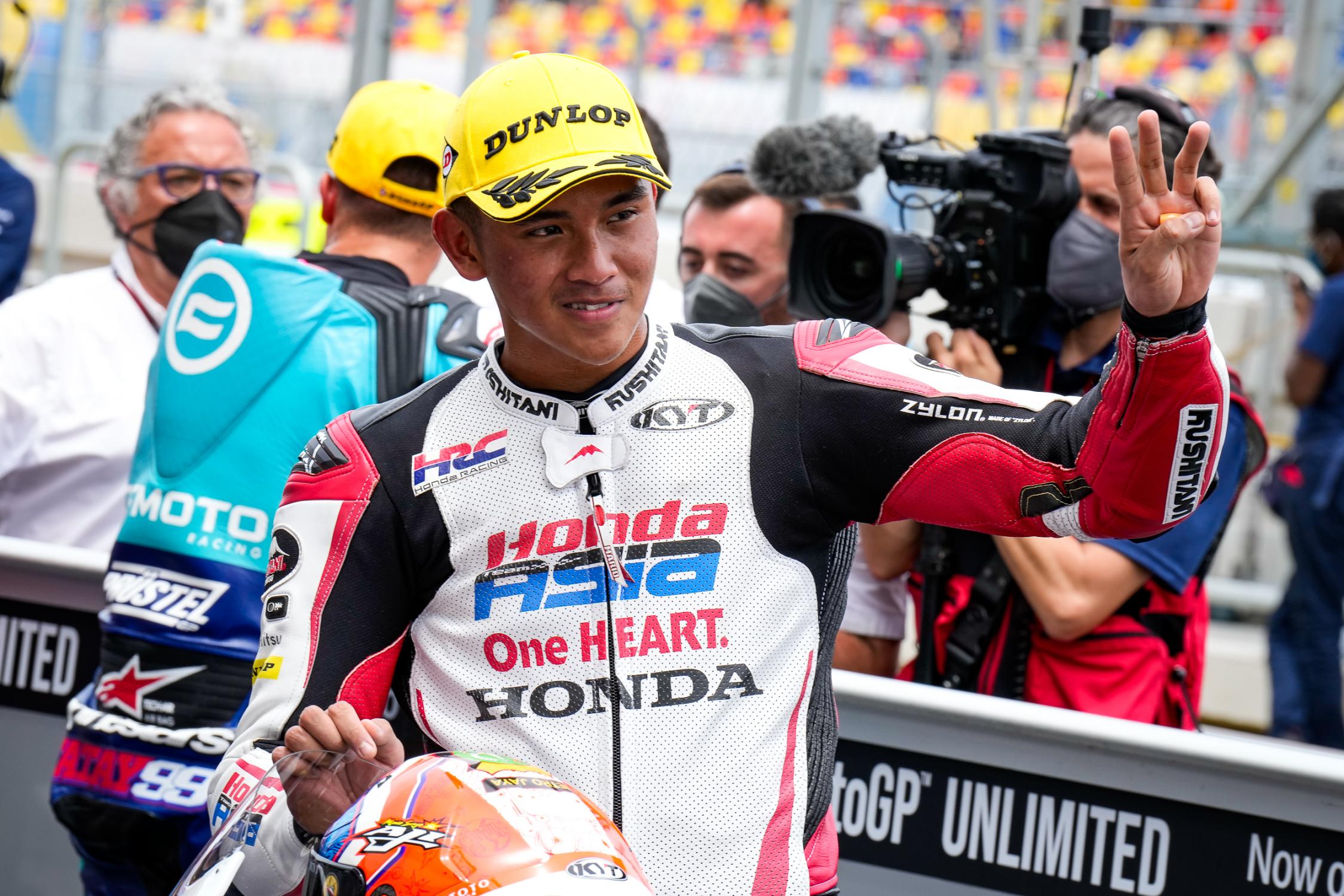 Meski Gagal Raih Podium di Moto3 Aragon, Mario Aji Tetap Senang, Kenapa ?