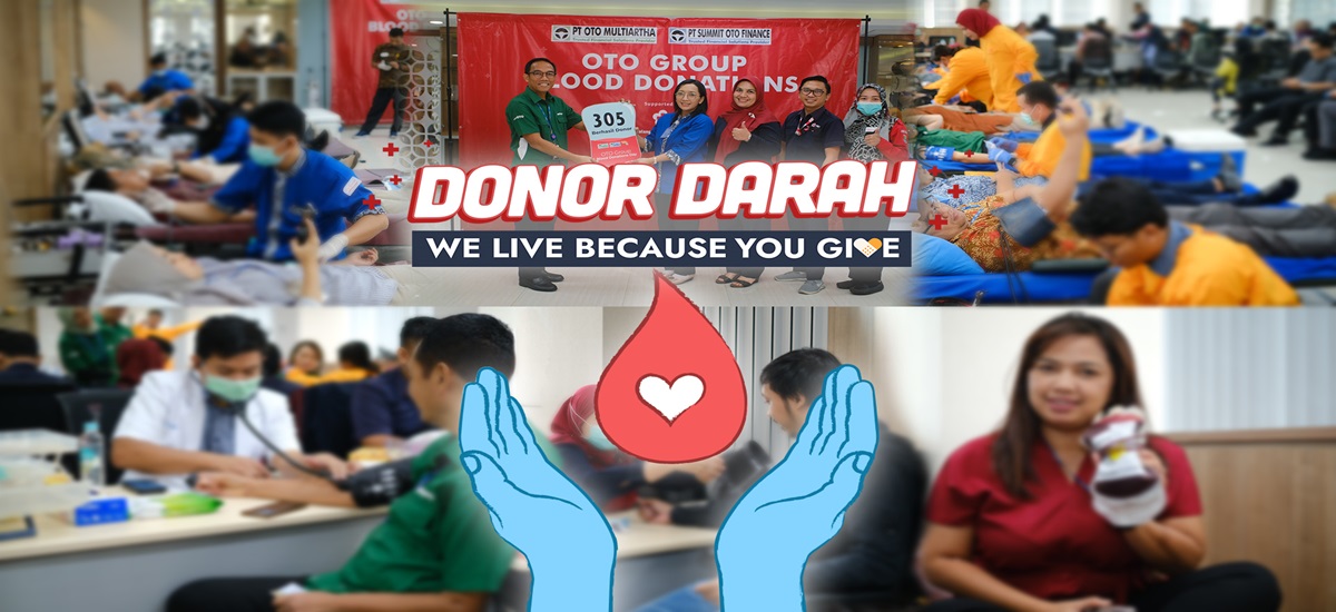 OTO Group Dukung Misi Kemanusiaan, Gelar Kegiatan Donor Darah Bersama Palang Merah Indonesia