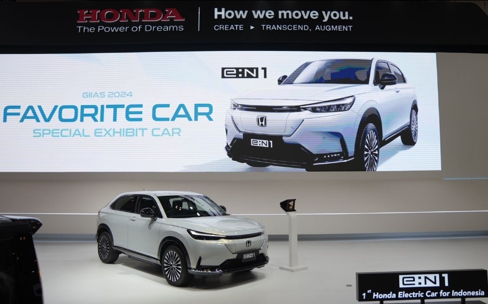 Honda e:N1, Jadi Mobil Listrik 'Favorite Special Exhibit Car' di GIIAS 2024