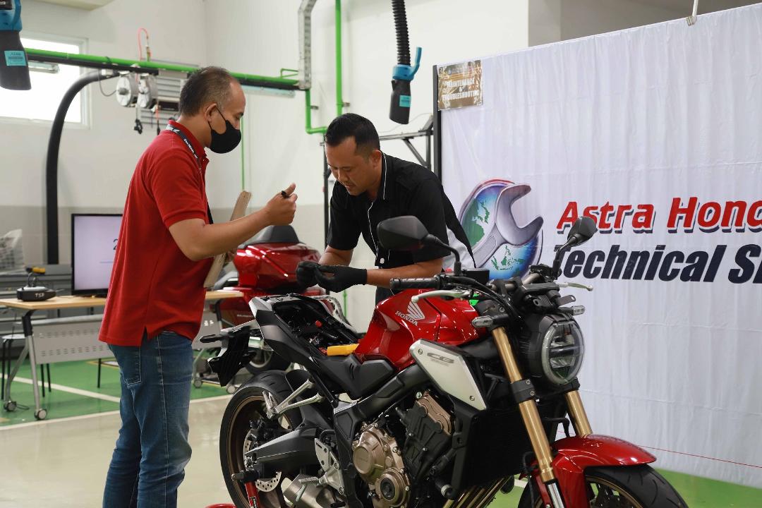 Teknisi AHASS Siap Adu Keterampilan Teknis Sepeda Motor Honda di Level Asia Oceania