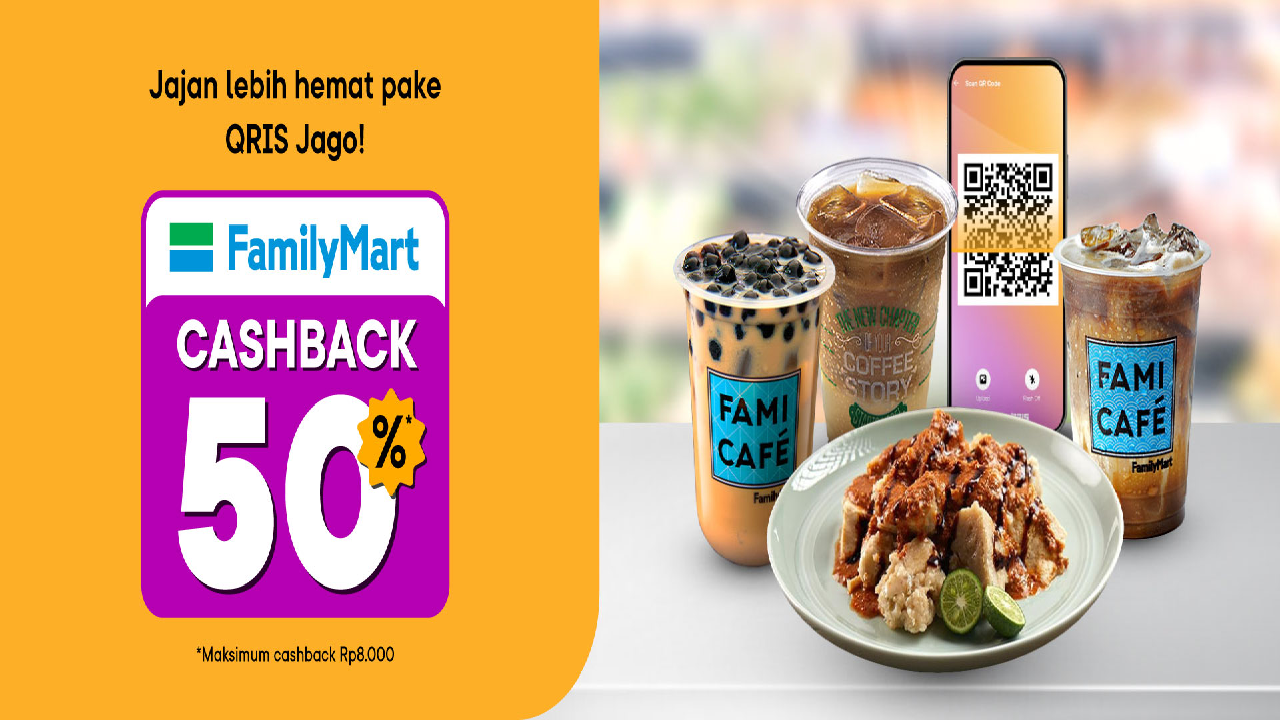 Jajan di Family Mart Bisa Dapat Cashback 50 Persen, Ini Syaranta