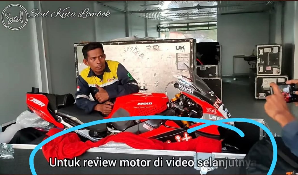Diduga Unboxing Motor Ducati Secara Ilegal, Pria ini Langsung Viral dan Tagar #Norak pun Bergema, Begini Kronologinya!