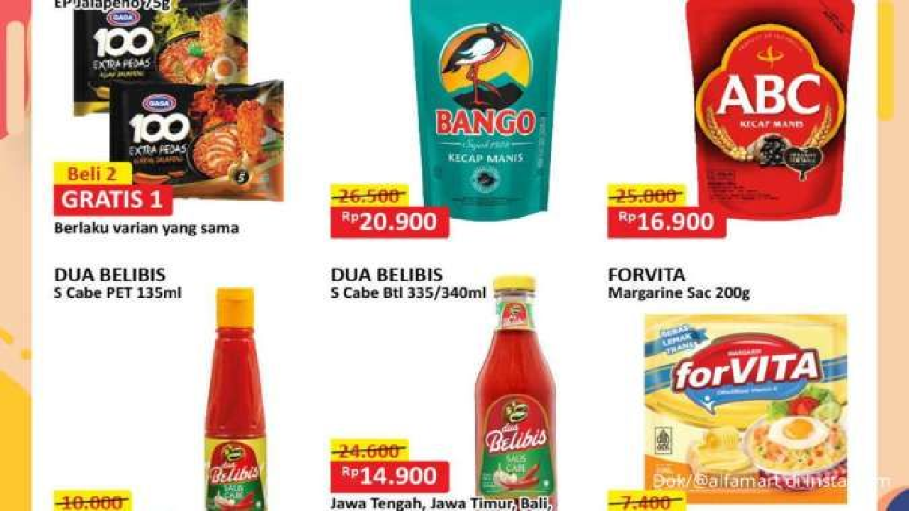 Promo Gantung Alfamart Rabu 30 Oktober 2024: Banyak Kebutuhan Dapur Diskon Besar!