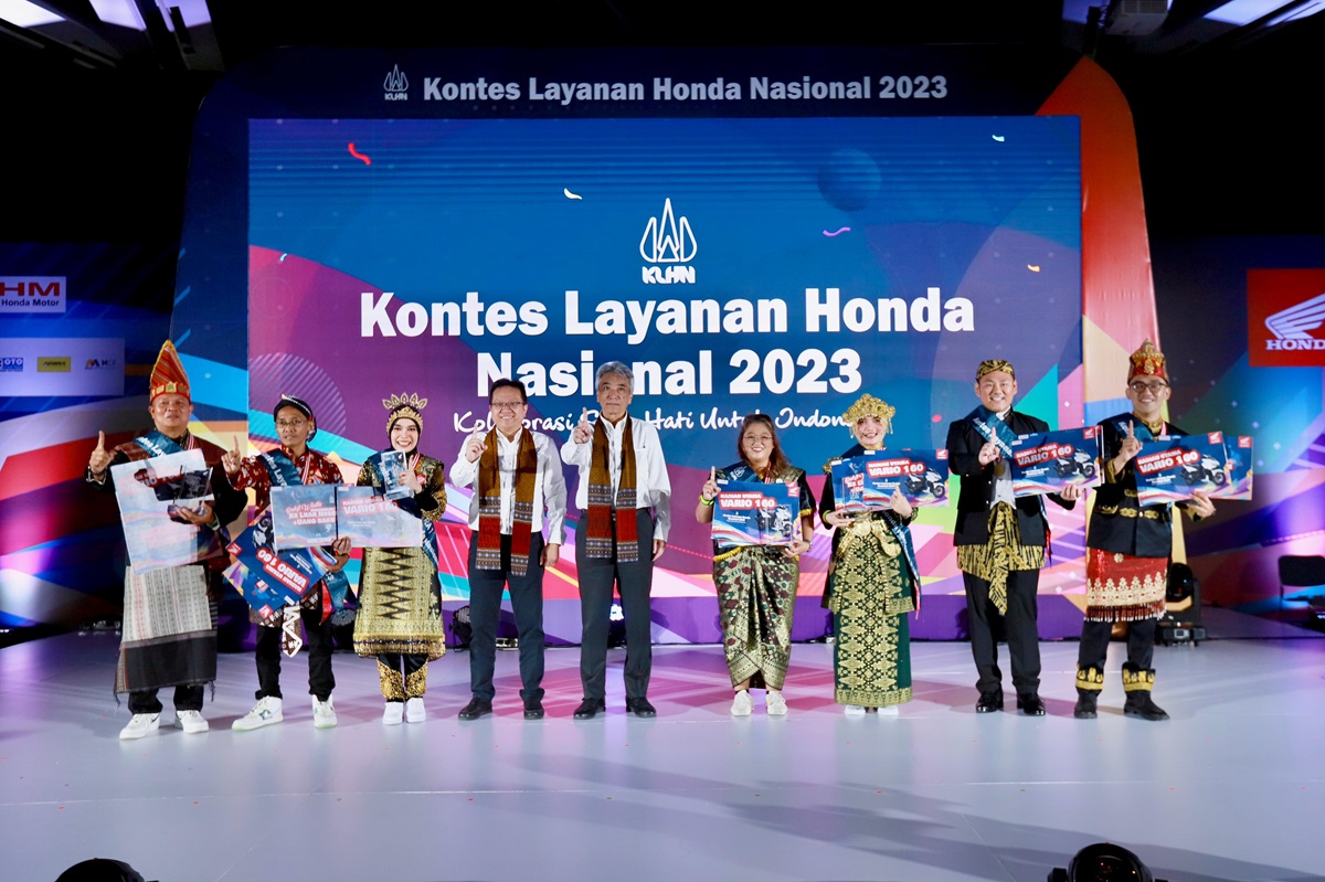 Simak Front Line People Terbaik dalam Kontes Layanan Honda Nasional 2023