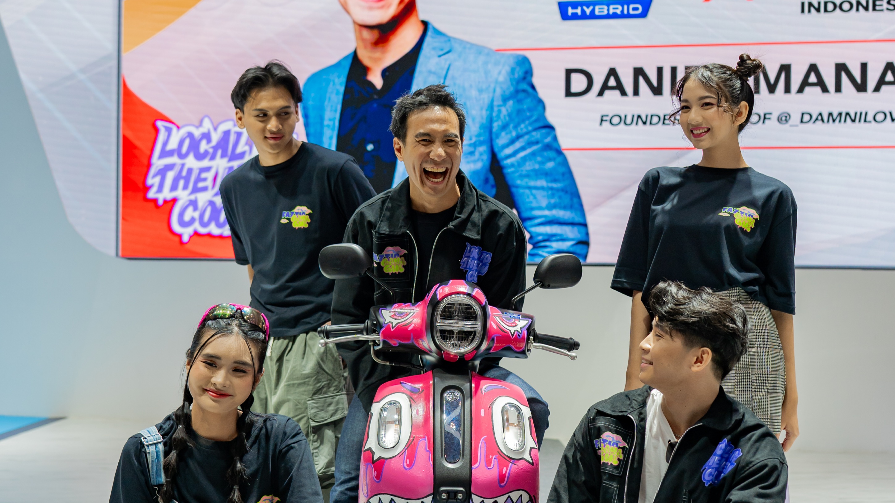 Ragam Aktivitas Skena Ala Yamaha Fazzio Hybrid, Gandeng Daniel Mananta hingga Inspirasi Modifikasi GGWP