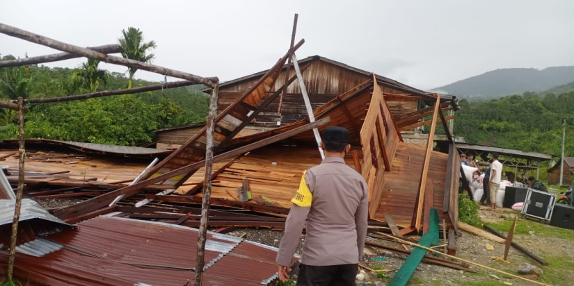 Astagfirullah, 21 Rumah di Kabupaten Gayo Lues Rusak Dihantam Angin Kencang, BPBD: Waspada Bencana Hidrometeorologi