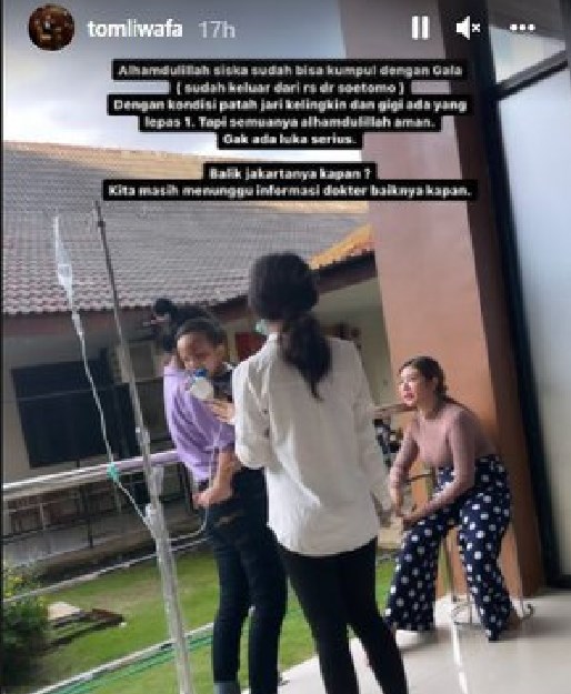 Sempat Terluka dan Syok Berat, Kondisi Siska Lorensa Baby Sitter Gala Sky Mulai Membaik dan Akan Kembali ke Jakarta? 