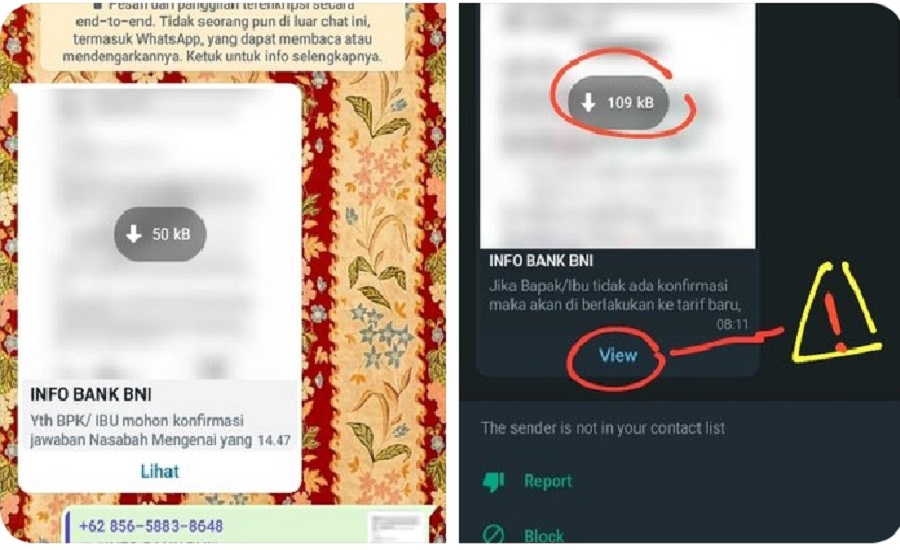 Hati-hati Penipuan Lewat WhatsApp Terbaru, Bikin Saldo Rekening Ludes Terkuras Habis!