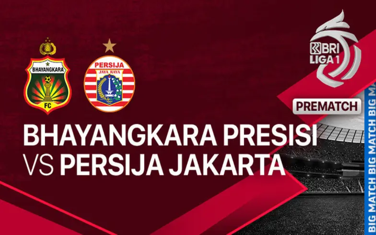 Link LIVE Streaming BRI Liga 1 Bhayangkara FC vs Persija Jakarta, Jangan Sampai Terpeleset!