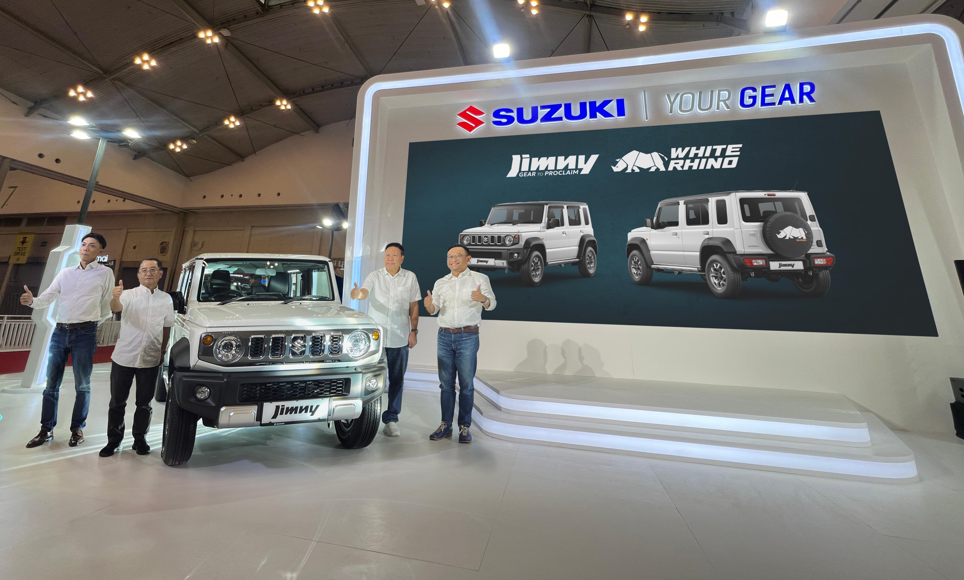 Suzuki Indonesia Luncurkan Jimny 5-Door Edisi White Rhino di GJAW 2024