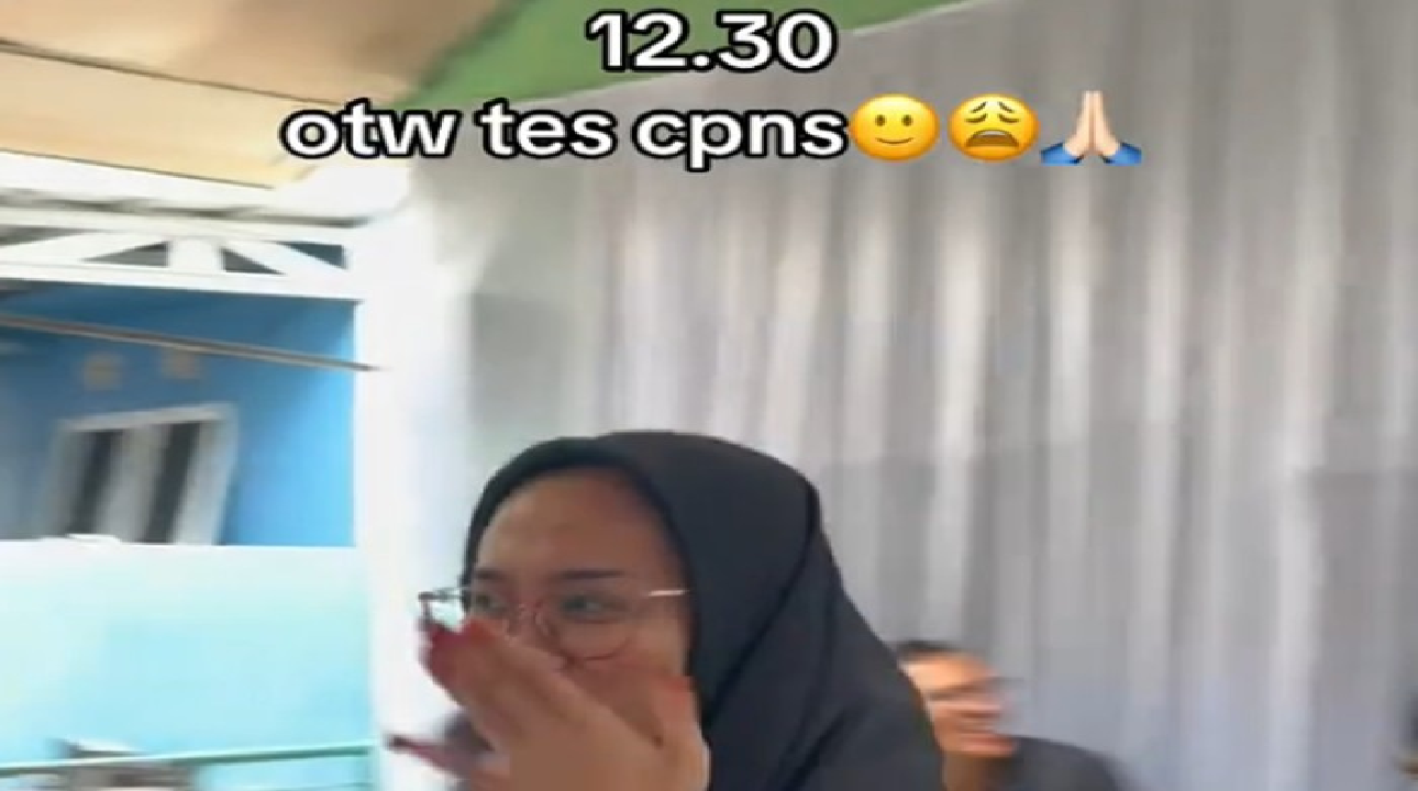 Viral Pengantin Tes CPNS Padahal Tepat di Hari Pernikahannya