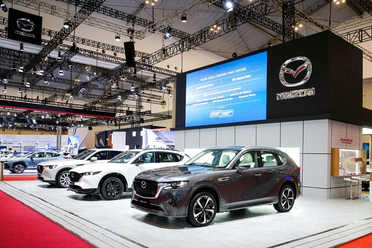 Mazda Tutup Auto Show Tahun Ini dengan Pencapaian Penjualan 234 Unit dan Antusiasme Pengunjung di GJAW 2024