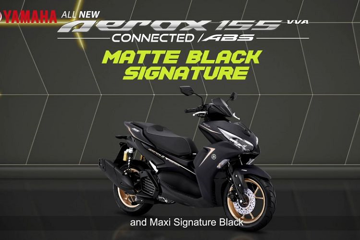 Harga All New Yamaha Aerox 155 Connected Version Warna Baru Rp26 Juta, Tampil dengan Grafis Baru yang Minimalis