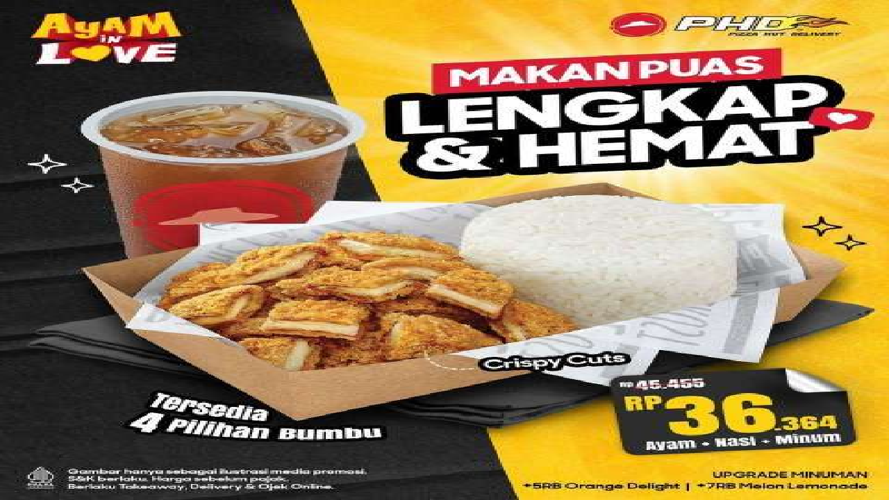 Promo PHD Terbaru Desember 2024, BELI Spesial Ayam Cuma Rp 36.000