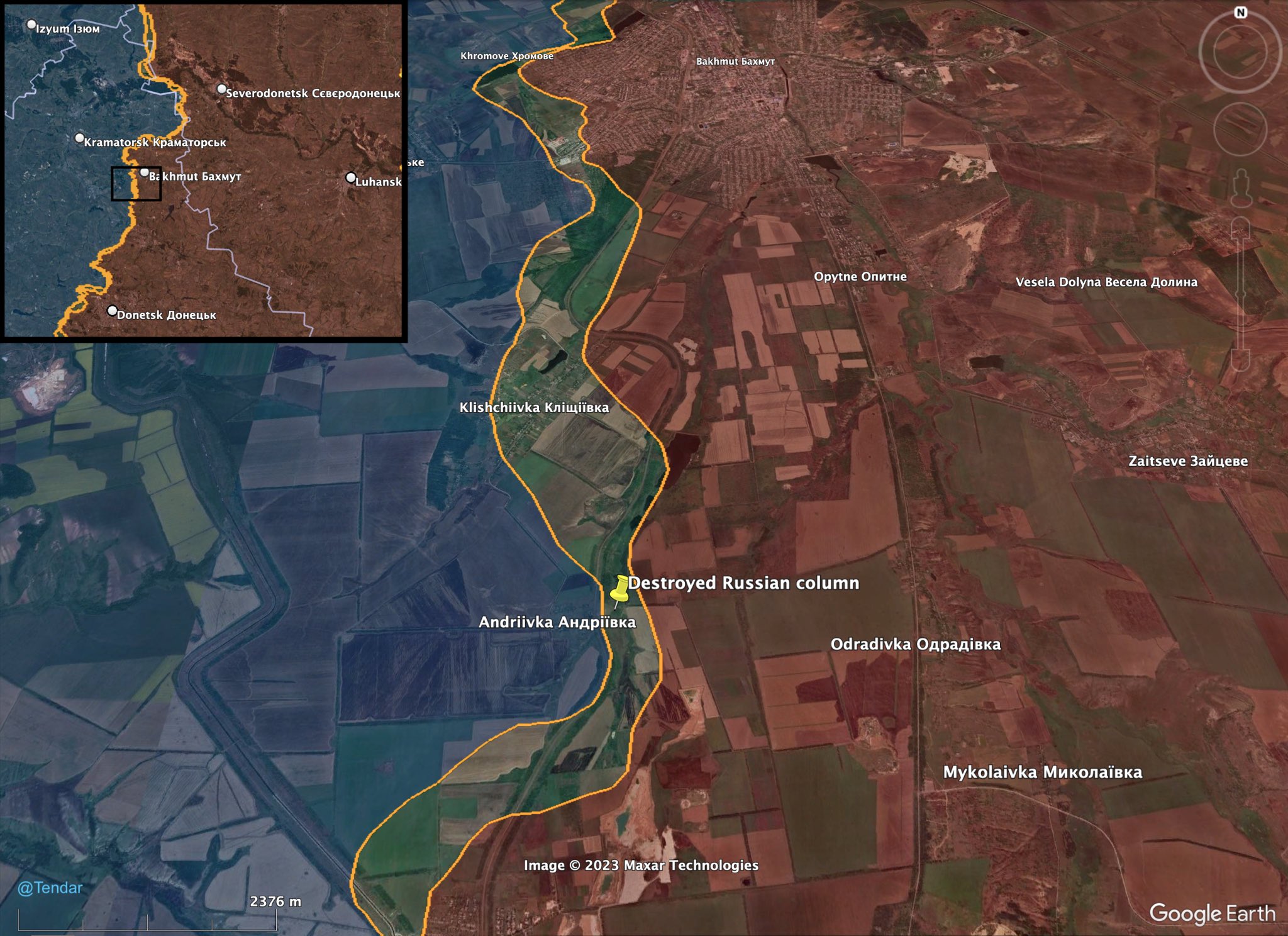 Serangan Balik Makin Sengit, Ukraina Klaim Rebut 3 Kilometer Wilayah Bakhmut dari Pasukan Rusia