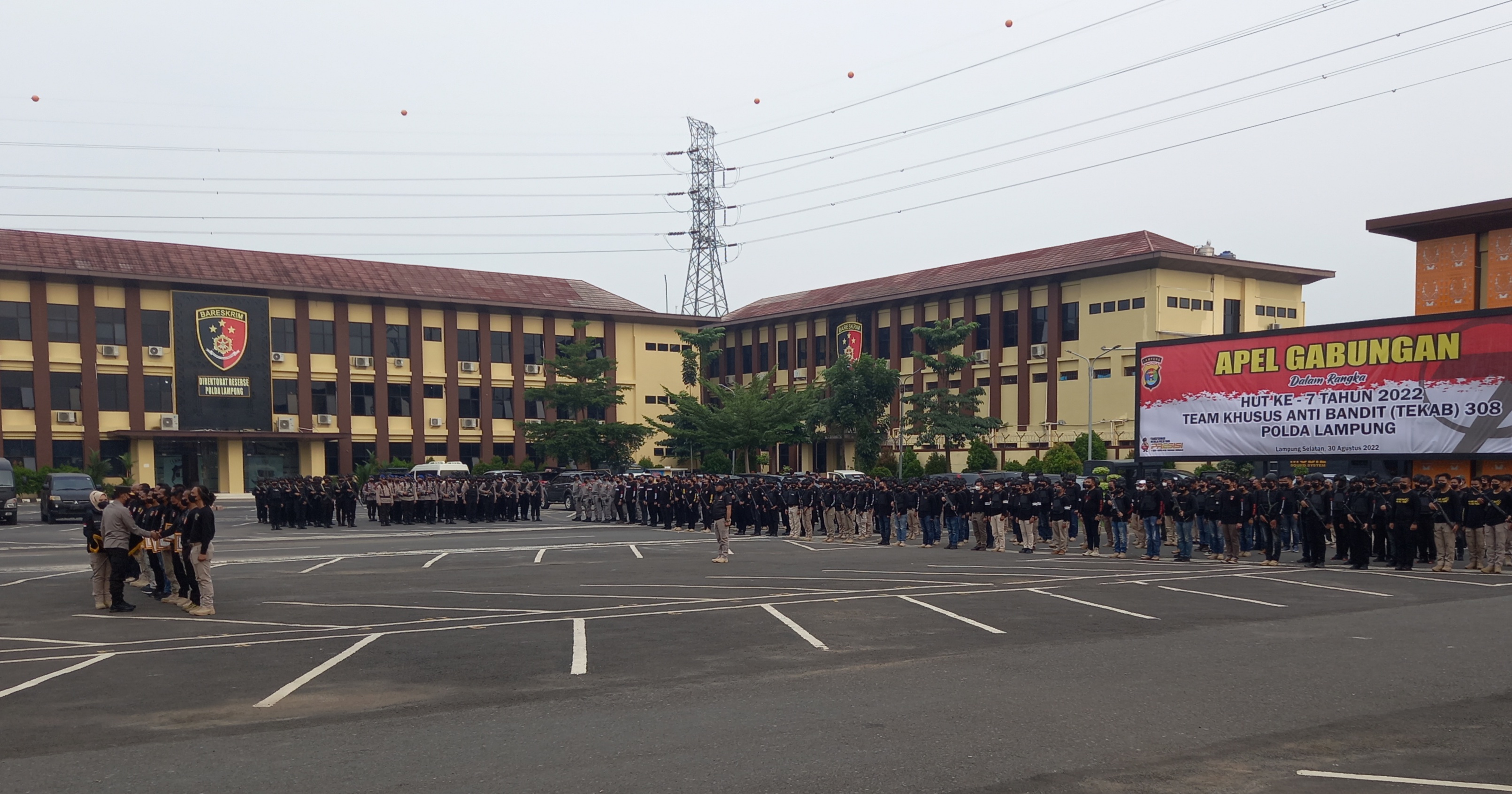 HUT TEKAB 308, Ini Pesan Kapolda Lampung