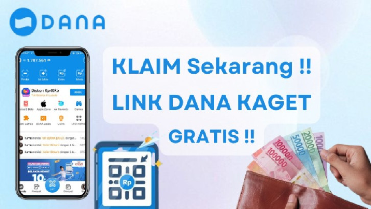 Tips Sukses Klaim Link DANA Kaget Sebesar Rp 120.000 Khusus Buat Hari Ini, Jumat 17 Januari 2025