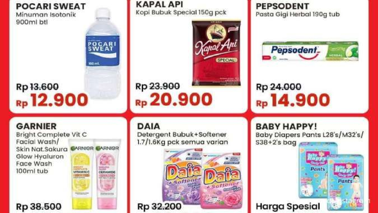 Promo JSM Indomaret Mulai Jumat 25 Oktober 2024: Gariner Facial Wash dan Daia Murah