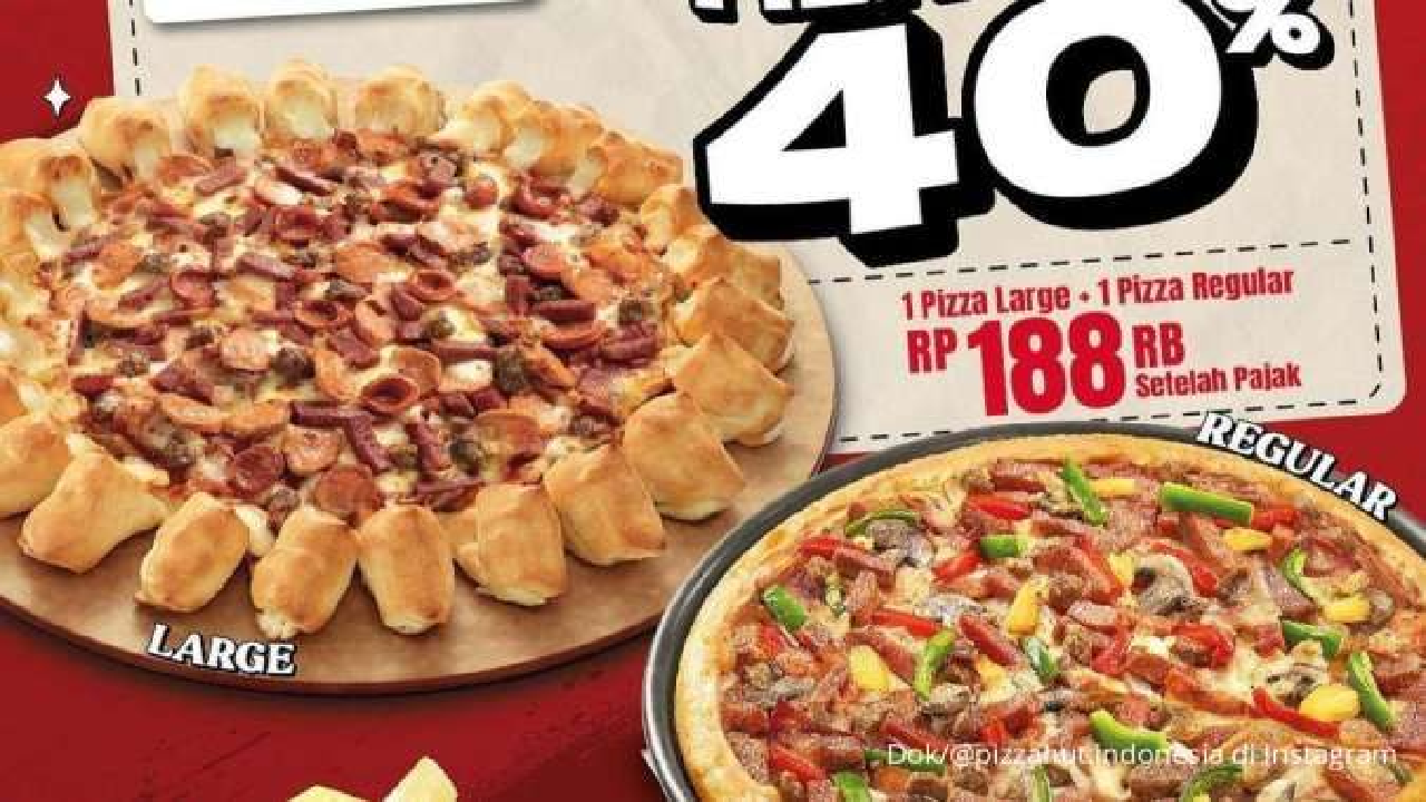 Yuk Segera Dapatkan Promo PayDay Pizza Hut, Bisa Untung Diskon Hingga 40 Persen