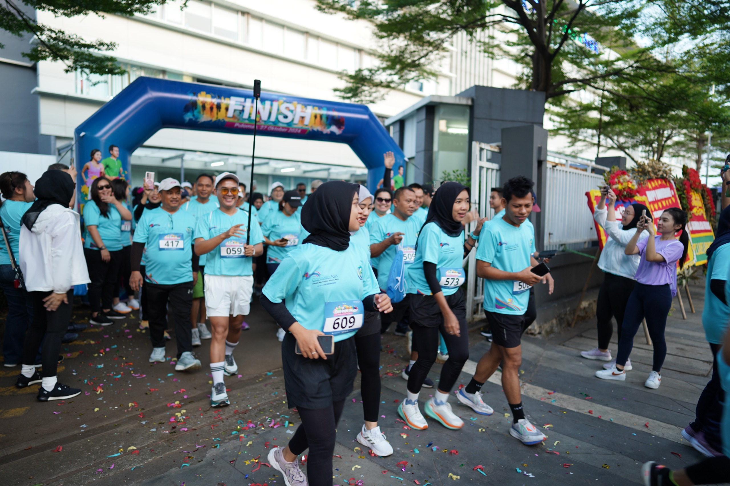 Dukung Gaya Hidup Sehat, RSKB Columbia Asia Pulomas Sukses Gelar Fun Run 5K